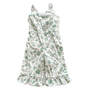Girls Green Flamingo Romper by Janie and Jack